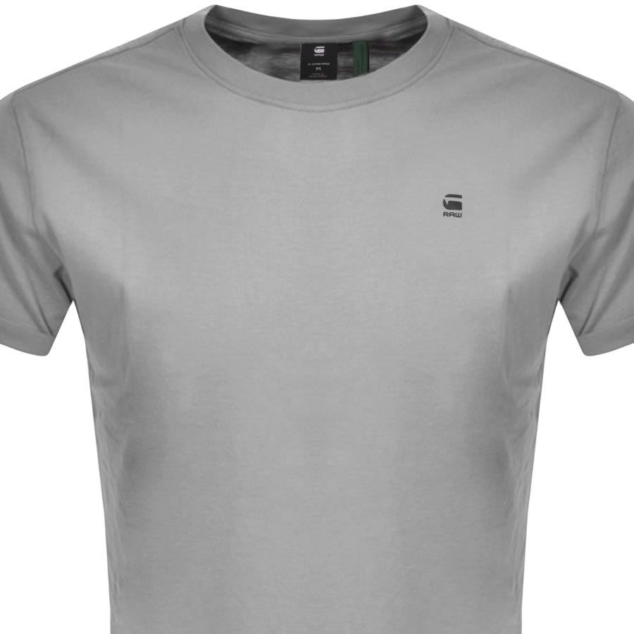 Alternative Image for ProductG Star Raw Lash Logo T Shirt Grey2